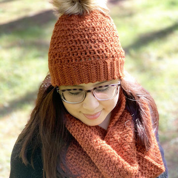 Cozy Up Hat and Scarf Set