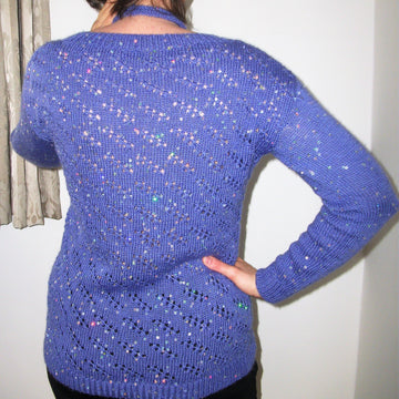 Party Glamour Lacy, Sparkly Sweater