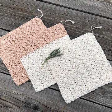 Crochet dishcloth, washcloth pattern - Relax Cloths