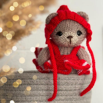 Knitting baby bear and Outfit for Baby Bear