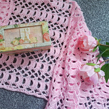 Crochet Vintage Edwardian Shawl Pattern