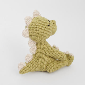 Crochet dinosaur amigurumi pattern toy