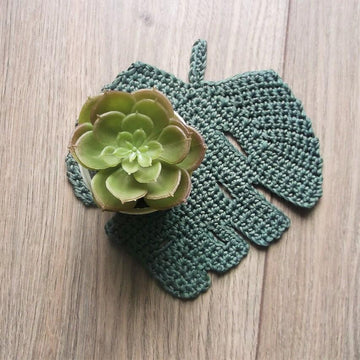 Monstera coaster