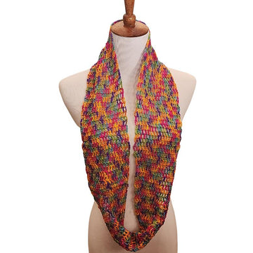 Rainbow Infinity Scarf