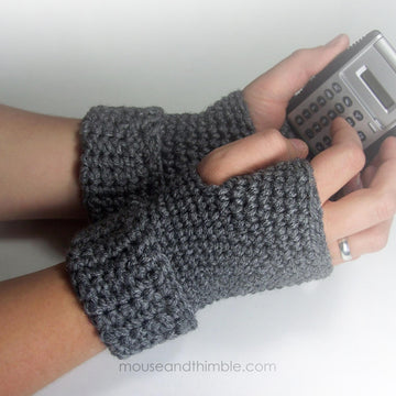 Fingerless Mitt Gloves UK TERMS 1010