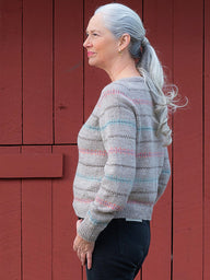 Ingrid Pullover in Berroco Lanas Light - Downloadable PDF