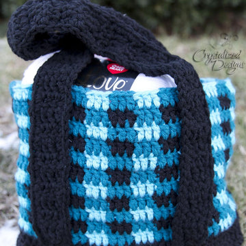 Buffalo Plaid Tote Bag