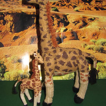 Giraffe Toy Georgina and Baby Georgie