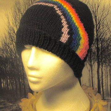 RAINBOW BEANIE HAT