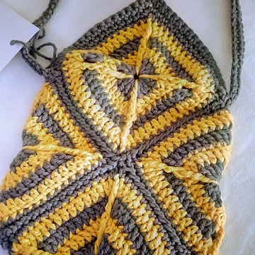Jeannine Square Shoulder Bag