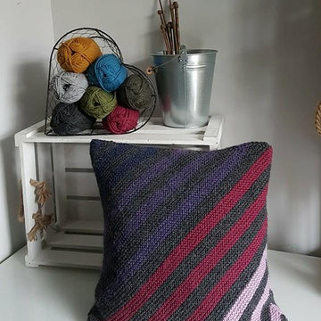 Striped Cushion Cover