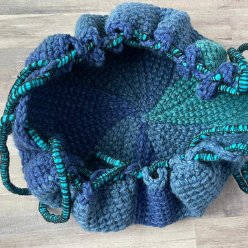 Tunisian Cinch Bag