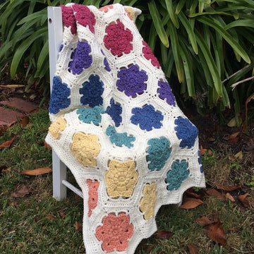 Rosella Flower Hexagon