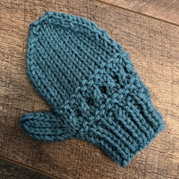 The Chunky Damson Mittens - Age 4-12