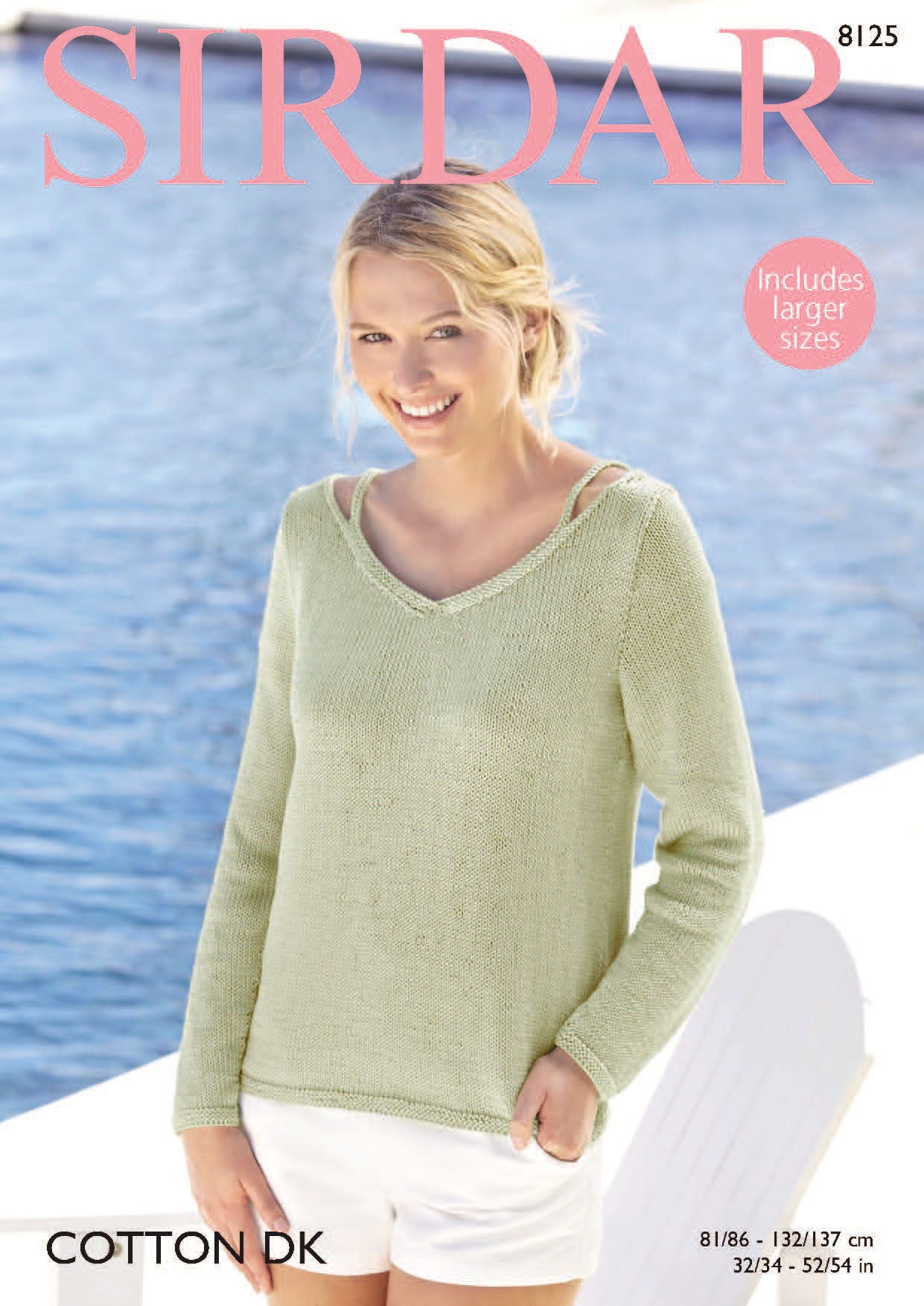 Sweater in Sirdar Cotton DK - 8125 - Downloadable PDF