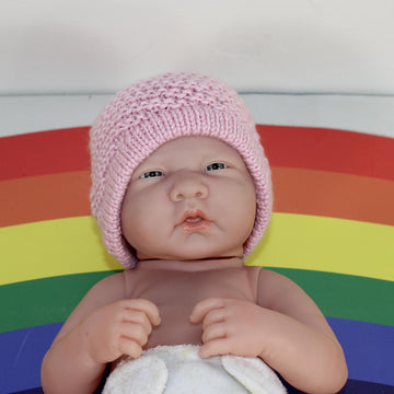 Preemie Baby Swirl Ski Beanie Hat