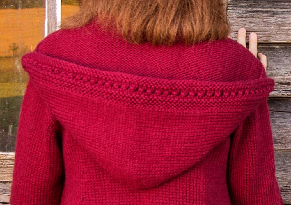 Boston Top-Down Hooded Coat #B106