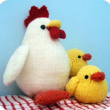 Hen and Chicks Knit Pattern