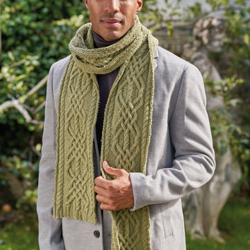 Gable Scarf in Rowan Denim Revive - ZB296-00016-UK - Downloadable PDF