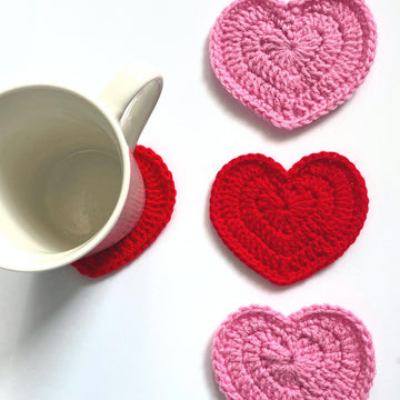 Heart Coasters