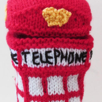 Telephone Box Wine Bottle Cover