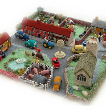 LITTLE KNITTINGTON Toy Village knitting pattern