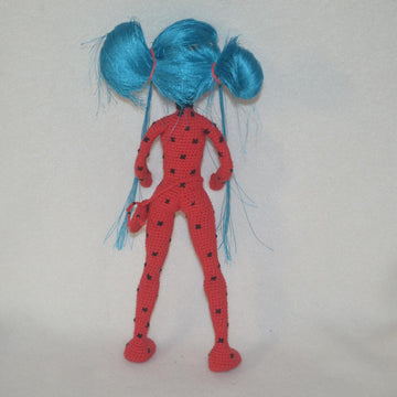 Crochet Pattern Ladybug Amigurumi doll