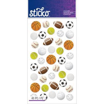 Sticko Stickers - Sports Balls