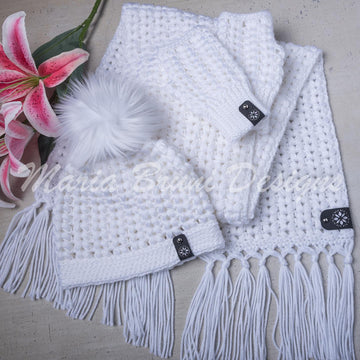 Pearls of the Sea Fingerless Gloves