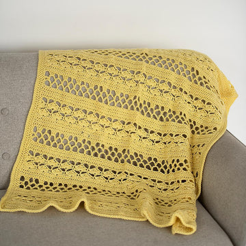 Sunny Garden Trellis Blanket