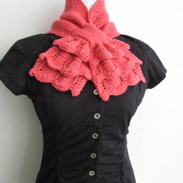 Flouncy Keyhole Scarf