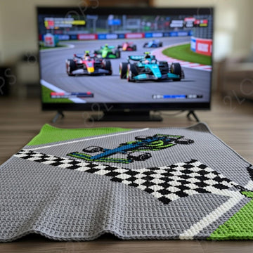 Formula 1 Tapestry Crochet Blanket Pattern