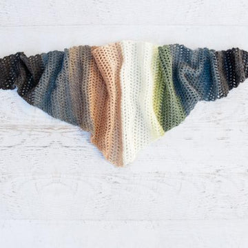 Dawn Till Dusk (+ Desert Winds) Triangle Scarf