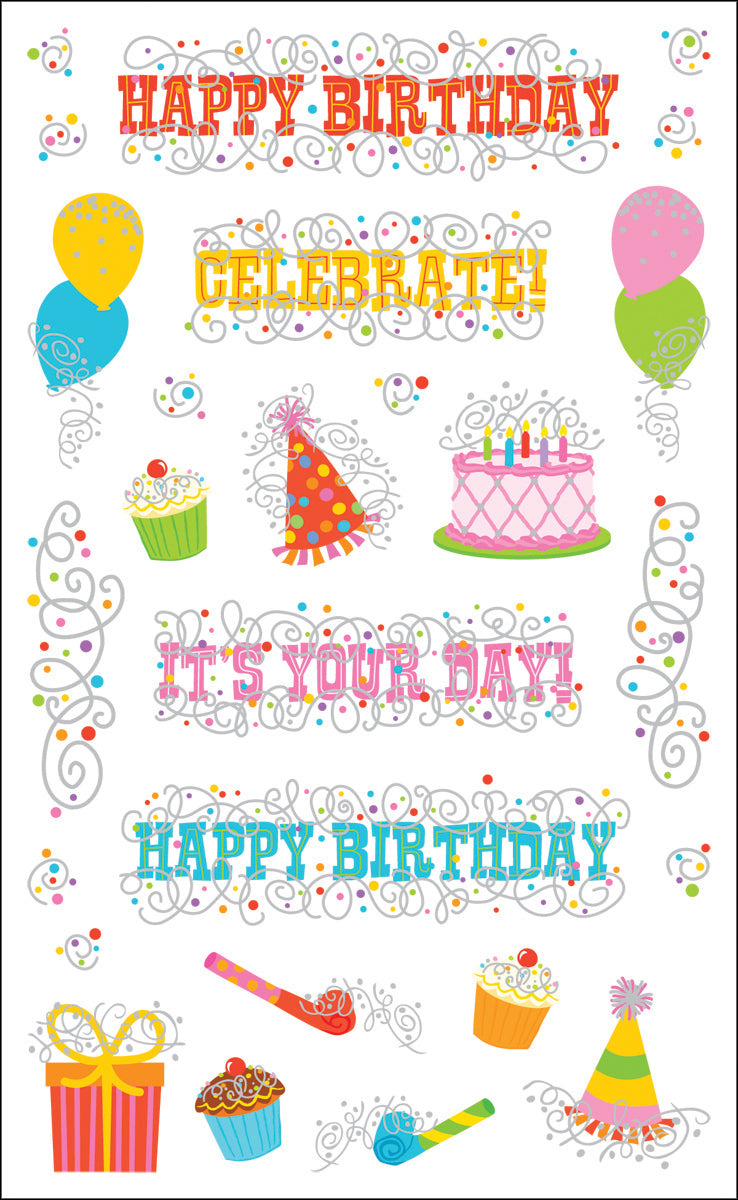 Mrs. Grossman's Stickers - Birthday Party