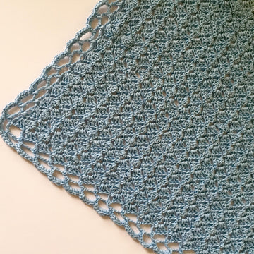 Baby Blue Baby Blanket