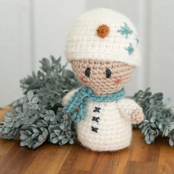 Snowman Amigurumi Doll