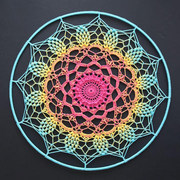 Mandala Magic Art crochet pattern