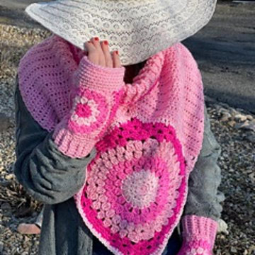Sunflower Cowl Scarf