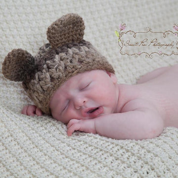 Newborn Teddy and Bunny Photo Prop Set
