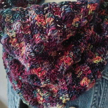Aurora Borealis Shawlette
