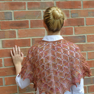 Fall Backward/Spring Forward Shawlette