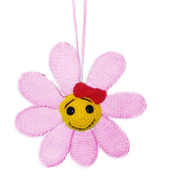 Flower pendant  crochet pattern