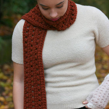 Puffy Links Scarf