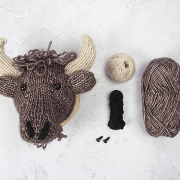 Bison Faux Taxidermy Head