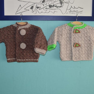 Warm snuggly baby jacket