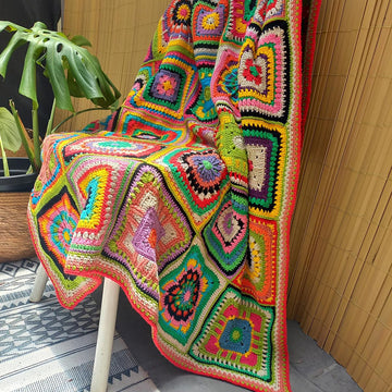 Calista Granny Square 8"