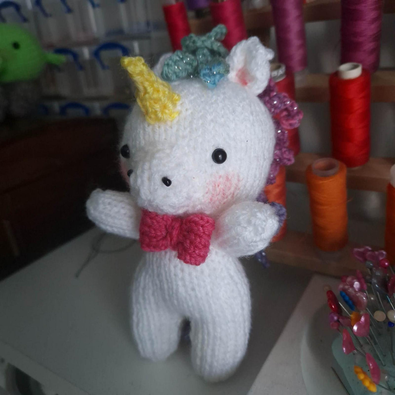 Cute Baby Unicorn Knitting Pattern
