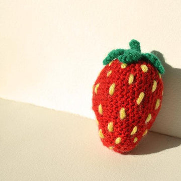 Strawberry Crochet Pattern, Strawberry Amigurumi, Fruit Crochet Pattern, Food Amigurumi