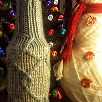 Window Cable Beer Sweater