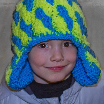 Twisted Colors Earflap Beanie